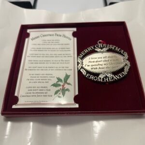 Christmas ornament
